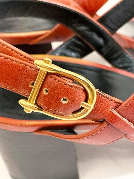 Celine Triomphe Sandals size 38 or US 8 - Picture 5 of 15